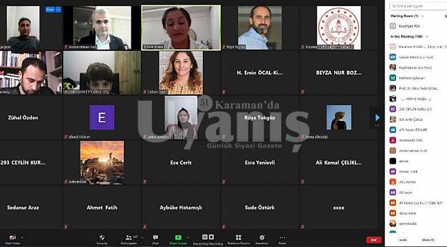 Karaman Anadolu Mektebi Öğrencilerinden Mustafa Kutlu Paneli