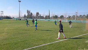 Karaman Belediyespor ilk hazırlık maçını yaptı