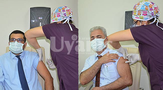 Karaman’da 4 bin 100 sağlık çalışanı aşılanacak