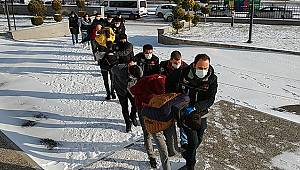 Karaman'da adliyeye sevk edilen 9 şüpheliden 8'i tutuklandı
