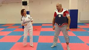 Karaman’da taekwondo antrenmanları devam ediyor