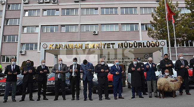 Karaman Emniyet Müdürlüğüne araç takviyesi