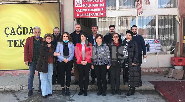 Kazımkarabekir'de CHP Kadın Kolları Kuruldu