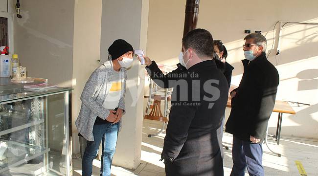 Kazımkarabekir Kaymakamı Çıkrık, Koronavirüs Denetimine Katıldı