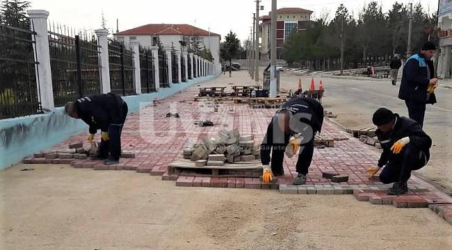 Korulukta otopark çalışması yapılıyor