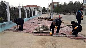 Korulukta otopark çalışması yapılıyor