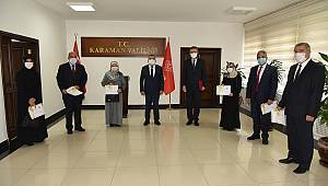 Müftülük Personeli Başarı Belgesi ile ödüllendirildi