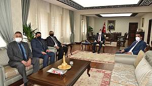 Şoförler Odasından Vali Işık’a Ziyaret