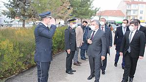 Vali Işık, Kazımkarabekir'de İncelemelerde Bulundu