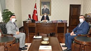 Yeni Müdür Özgür'ün İlk Ziyareti Vali Işık'a Oldu
