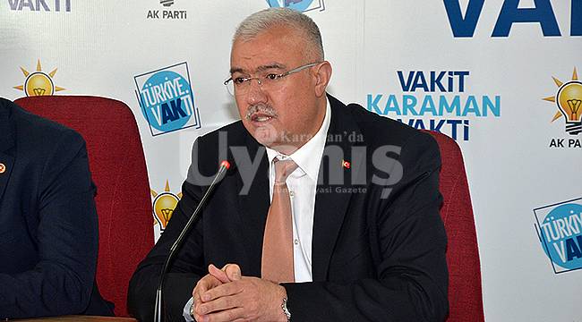Çağlayan: "Karaman'da vatandaşlara 84 milyon destek sağlandı"