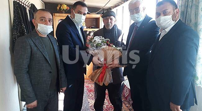 Cumhur İttifakı Karaman İl Başkanlarından Şehit Ailesine Anlamlı Ziyaret