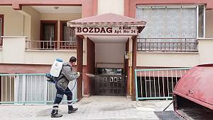 Ermenek Belediyesi, Karantina Sürecini İlçeyi Dezenfekte Ederek Değerlendiriyor