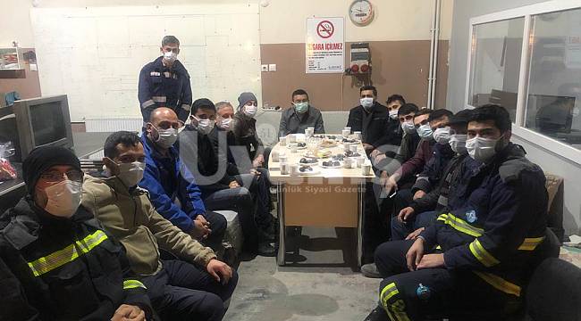 Erol Uçmazbaş Arıza Çalışanlarıyla Bir Araya Geldi