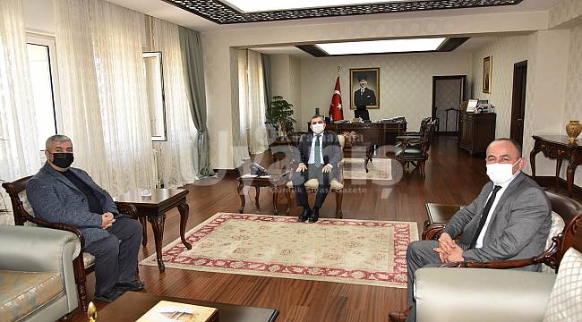 Hollanda Karamanlılar Federasyonundan Vali Işık’a Ziyaret