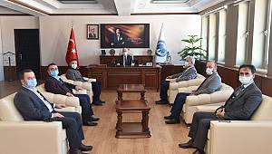 İl Müdürlerinden Rektör Ak'a Ziyaret