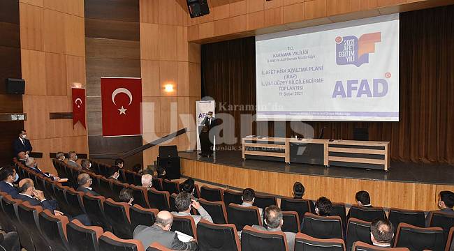 İRAP Bilgilendirme ve Tanıtım Toplantısı Yapıldı