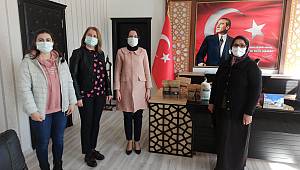 Kadın Girişimcilerden Kaymakam Efe'ye Hoşgeldin Ziyareti