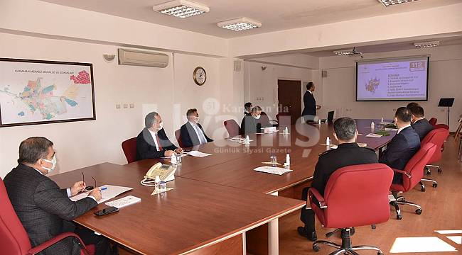 Karaman'da 112 Acil Çağrı Hizmetleri İl Koordinasyon Kurulu Toplandı