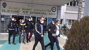 Karaman'da çeşitli suçlardan aranan 6 kişiden 5'i tutuklandı