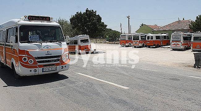 Karaman'da Dolmuş Fiyatlarına Zam