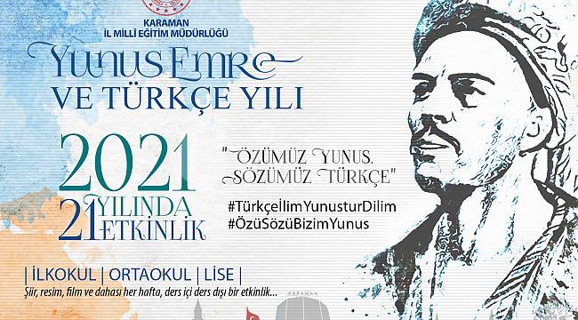 Karaman'da İlk Ders, Bizim Yunus'la Başladı