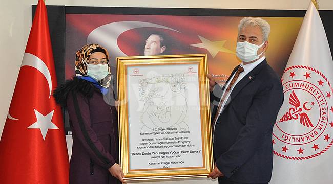 Karaman Eğitim Ve Araştırma Hastanesi'ne Bir Unvan Daha