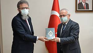 Karaman İl Müftüsü Ketenci'den Rektör Ak'a Ziyaret