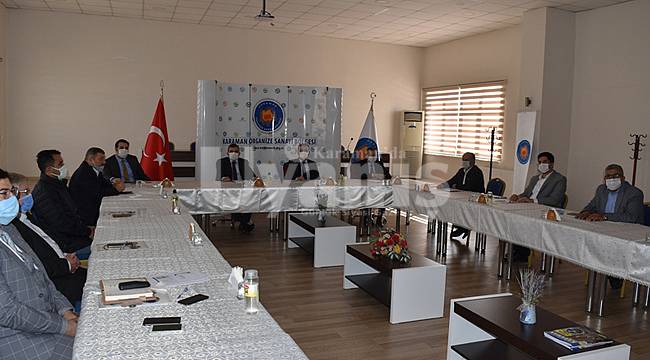 Karaman OSB'de Spor Desteği Ve Yatırımlar Değerlendirildi