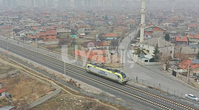 Konya Karaman Hızlı Tren Hattı test sürüşleri 15 Mart’a kadar devam edecek