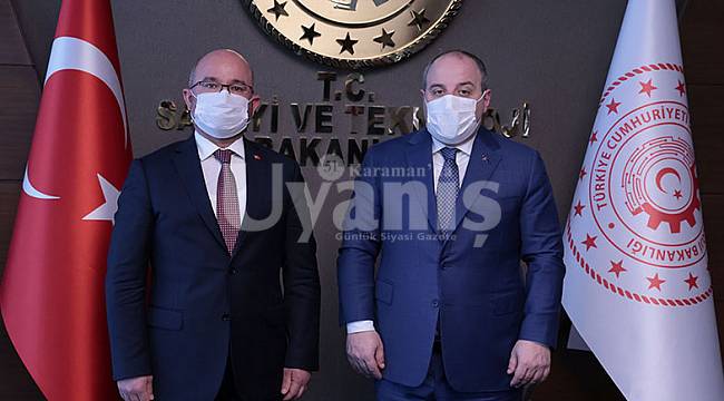 KOP Başkanı Şahin, İlk Ziyaretini Bakan Varank'a Yaptı