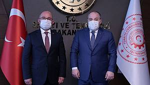 KOP Başkanı Şahin, İlk Ziyaretini Bakan Varank'a Yaptı