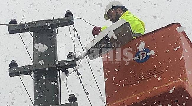 MEDAŞ kötü hava koşullarına hazır