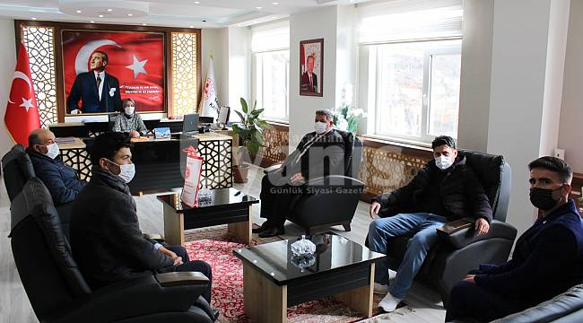 MHP ve AK Parti İlçe Teşkilatlarından Kaymakam Efe'ye Hayırlı Olsun Ziyareti
