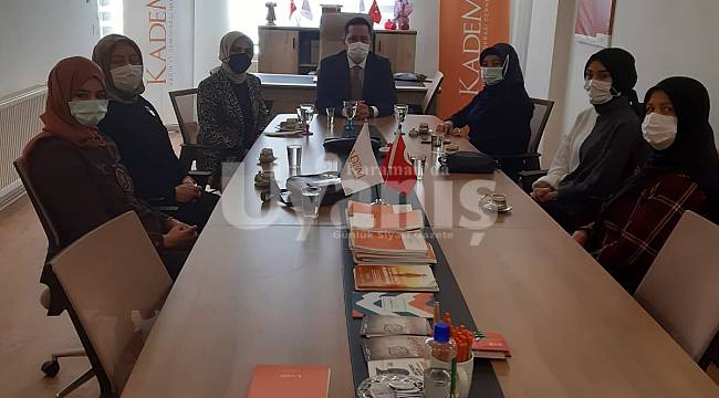 Milletvekili Eser'den KADEM'e ziyaret
