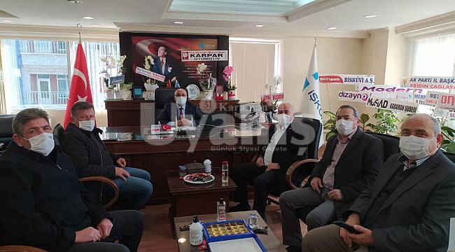 Odalar Birliği Başkanı Uysal İŞKUR İl Müdürüne Hayırlı Olsun Ziyaretinde Bulundu