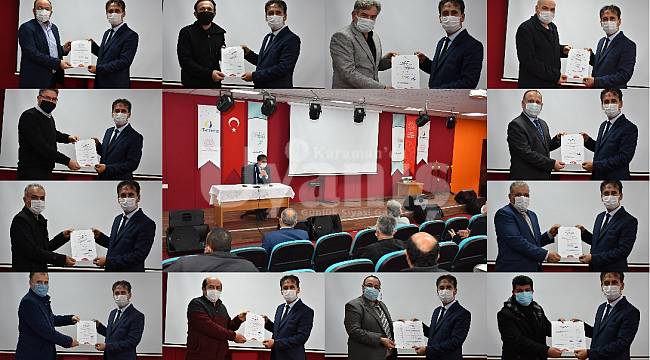 "Okulum Temiz" Belgesi Okul Yöneticilerine Verildi