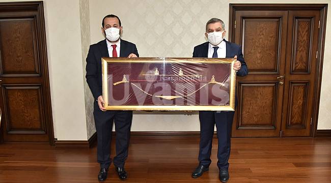 Rektör Akgül'den İl Protokolüne Veda Ziyareti