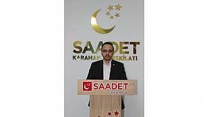 Saadet Partisi İl Başkanı Koz: Lojistik Merkezi Projesi Neden Hala Başlamadı?