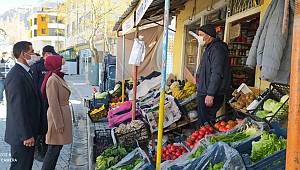Sarıveliler Kaymakamı Efe Covid-19 Denetimine Katıldı