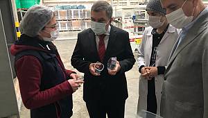 Vali Işık, Anı Bisküvi'yi Ziyaret Etti