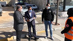 Vali Işık uygulama noktalarını denetledi