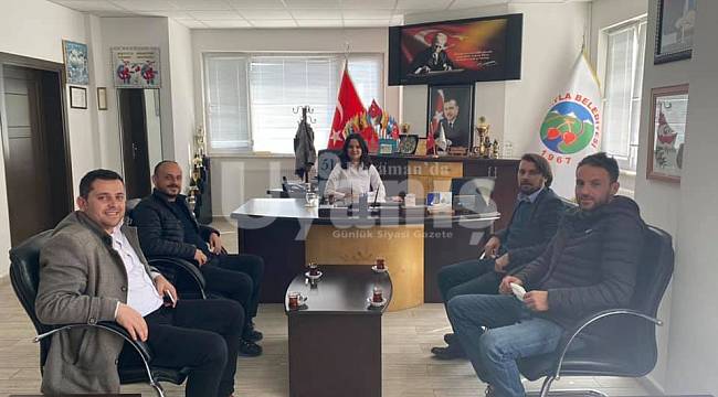 8 Mart Dünya Kadınlar Gününde Başyayla İlçesinin Kadın Başkan Vekiline Anlamlı Ziyaret