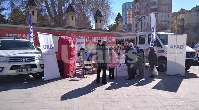 AFAD İl Müdürlüğü'nden 1-7 Mart Deprem Haftası Etkinlikleri
