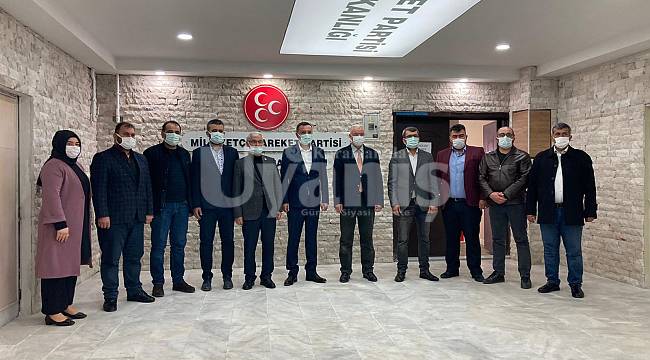AK Parti'den MHP Teşkilatlarına Hayırlı Olsun Ziyareti