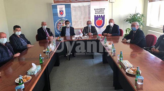 Ak Parti Teşkilatından Ticaret Borsası Ve TSO'ya Ziyaret
