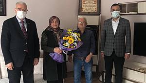 Başkanların Şehit Ailelerine Ziyaretleri Sürüyor
