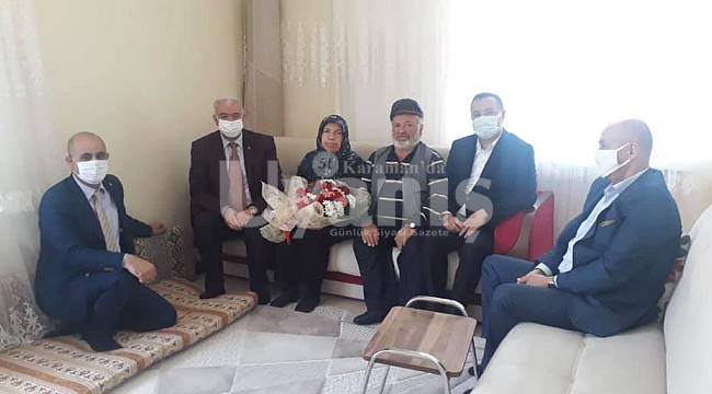 Cumhur İttifakı İl Başkanlarının Şehit Ailelerini Ziyareti Sürüyor