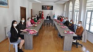 Ermenek Belediye Başkanı Zorlu, Kadın Personel ve Meclis Üyeleriyle Bir araya Geldi