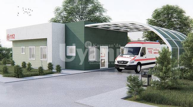 Ermenek'e 112 Acil Sağlık İstasyonu Yapılacak